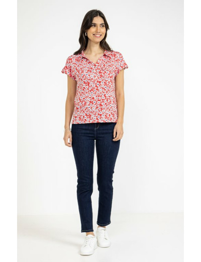 Tee-shirt imprimé manches courtes