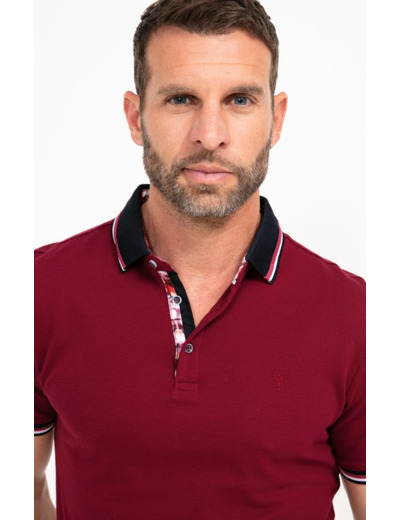 Polo manches courtes Rosy