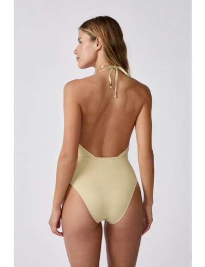 Maillot de bain 1 pièce pailleté,Maillot de bain 1 pièce pailleté ;${refinementColor}
