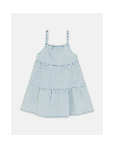 1,5-8 ans | Robe en jean à superpositions Disney Minnie Mouse