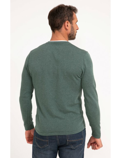 Pull uni col tunisien Loo