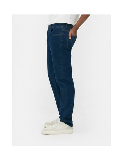 Jean coupe slim à taille mi-haute