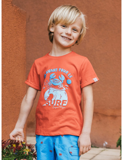 T-shirt Crabe