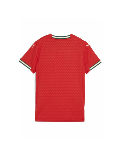 Maillot Home Portugal 2025 Femme PUMA Sport Red Sugared Almond Beige