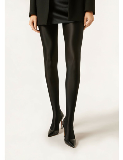 Collant en satin