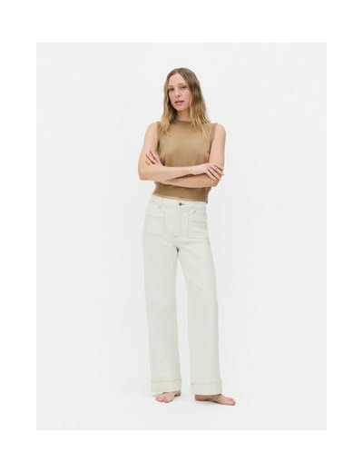 Jean à taille mi-haute et poche The Edit