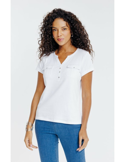 Tee-shirt uni manches courtes