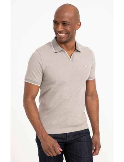 Polo manches courtes Waffle