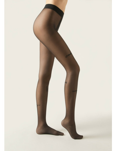 Collant transparent Amore