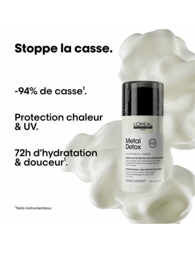 Crème haute protection anti-métal Métal Detox