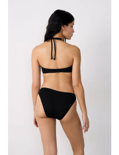 Triangle détails perles haut de maillot