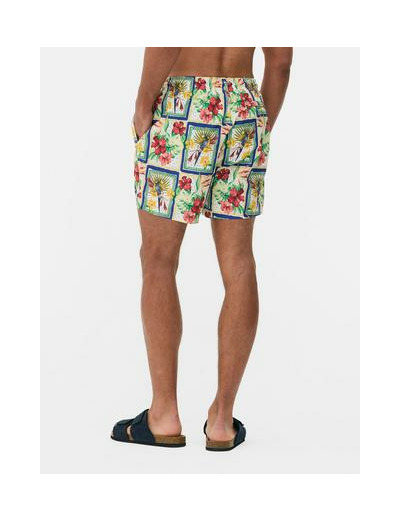 Short de bain tropical