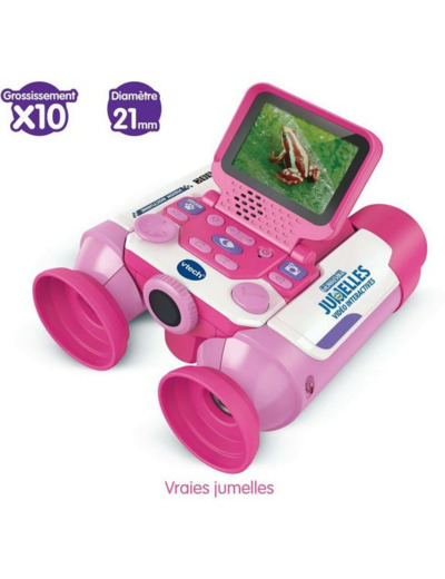 GENIUS XL JUMELLES VIDEO INTERACTIVE ROSE