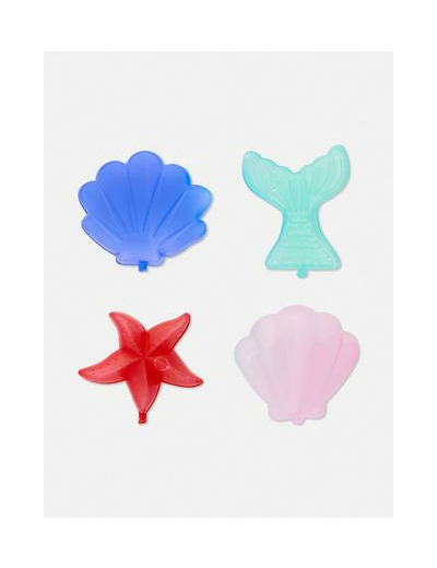 Glaçons réutilisables en forme de coquillages