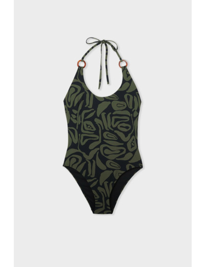 Maillot de bain 1 pièce à motif