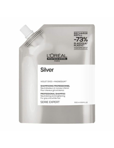 Shampooing déjaunissant Silver recharge 500ml