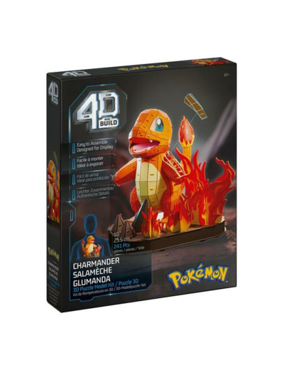 POKEMON SALAMÈCHE - PUZZLE 4D BUILD