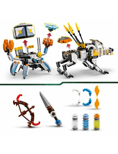ALOY ET VARL CONTRE TESTUDIEN ET DENTS DE SCIE - LEGO® HORIZON ADVENTURES 77037
