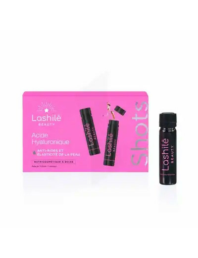 Lashilé Beauty Shots Acide Hyaluronique 150mg Boîte De 14