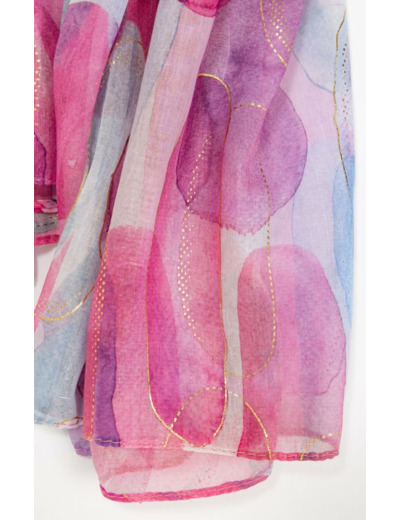 Grand foulard imprimé