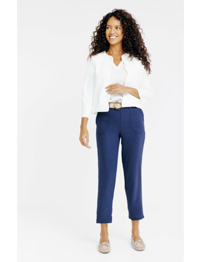 Veste avec feston et piping doré