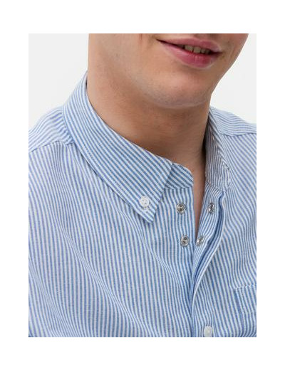 Chemise Oxford adaptative à rayures