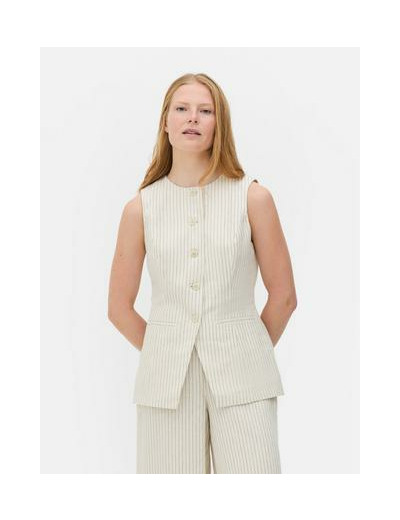 Gilet de costume en lin The Edit