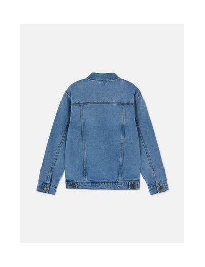 7–15 ans | Veste en jean à surpiqûres