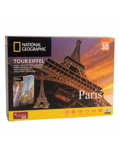 MAQUETTE 3D TOUR EIFFEL - EXPLORA SCIENCES