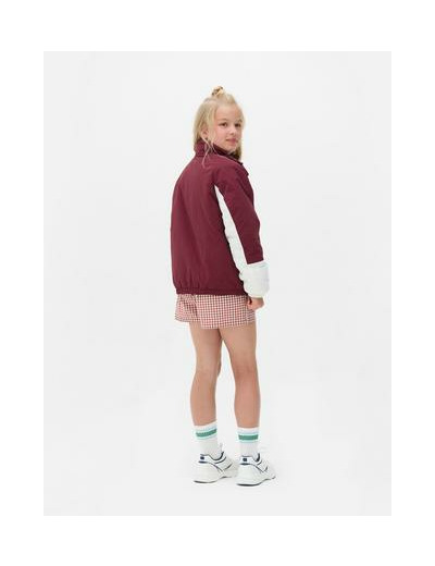 Veste coupe-vent à col cheminée