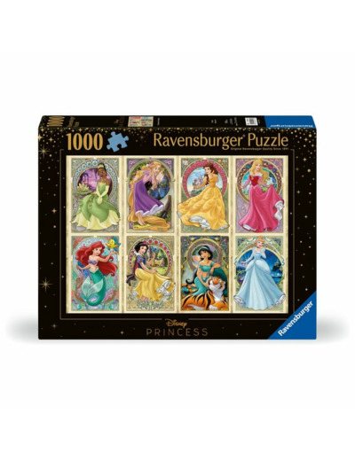 DISNEY PRINCESSES ART - PUZZLE 1000 PIÈCES