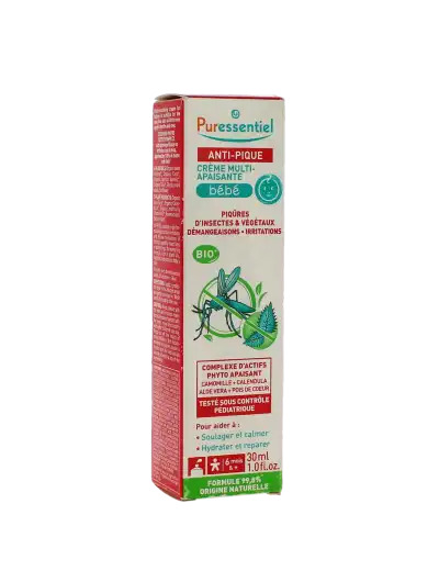 Puressentiel Anti-pique Crème Multi-apaisante Bébé Anti-pique 30 Ml