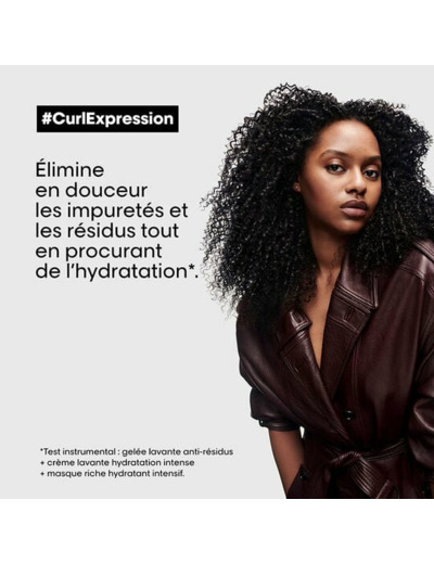 Gelée lavante anti-résidus pour cheveux bouclés ou crépus Curl Expression 500ml