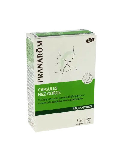Aromaforce Capsules Nez Gorge Boîte De 30