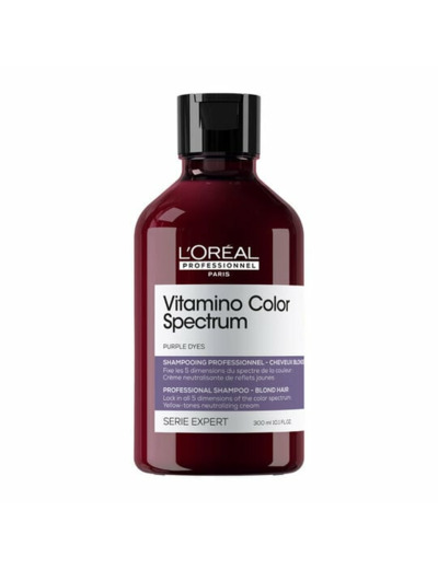 Shampooing neutralisant Vitamino Color Spectrum violet, anti-jaune