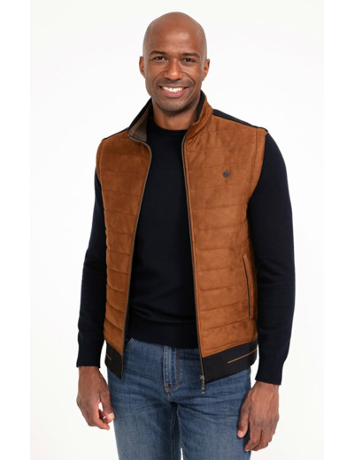 Cardigan sans manches Suedy