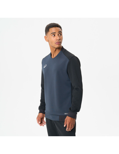 Sweat de football T100 noir