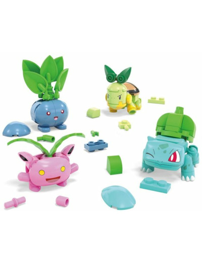 4 POKEMON PLANTE A CONSTRUIRE - MEGA