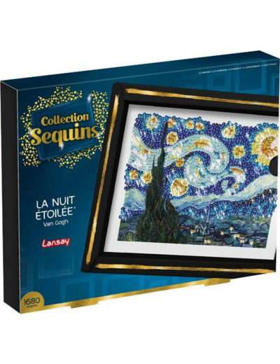 LA NUIT ÉTOILÉE VAN GOGH - COLLECTION SEQUINS