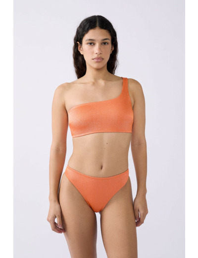 Brassière asymétrique haut de maillot de bain,Brassière asymétrique haut de maillot de bain;${refinementColor}