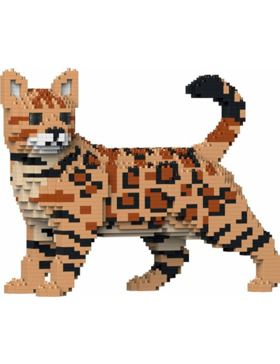 BENGAL 4 EN 1 BRUN BLOC DE CONSTRUCTION JEKCA