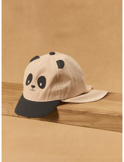 Chapeau cache nuque panda