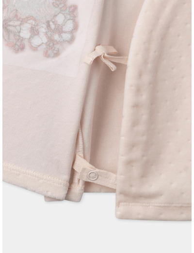 Ensemble naissance en velours