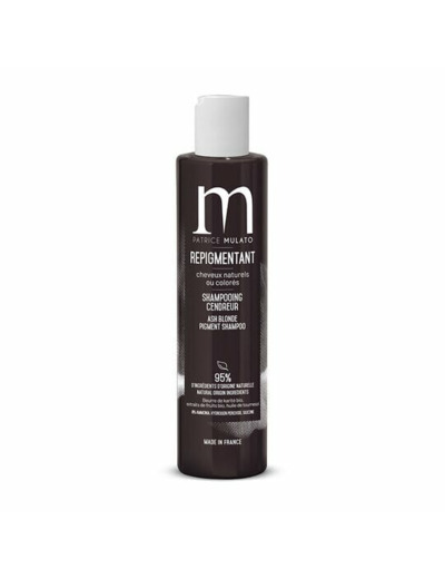 Shampooing repigmentant cheveux naturels ou colorés cendreur