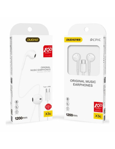 Ecouteurs Filaire  Type C Dudao  (x3c) E20-c-iph (occasion)