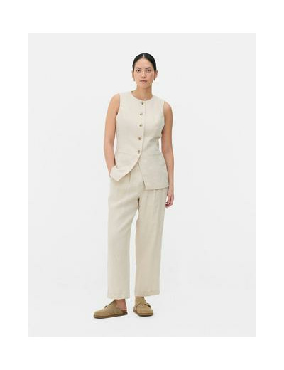 Gilet de costume en lin The Edit