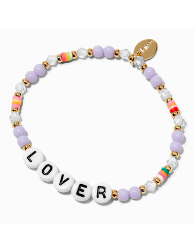 Bracelet élastique perlé « Lover »