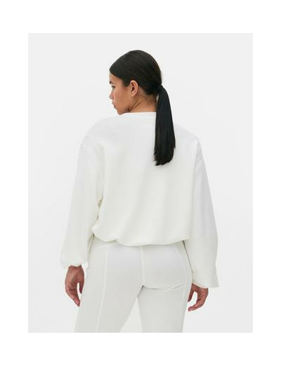 Pull bouffant à col ras-du-cou