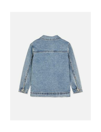 Veste en jean cloutée