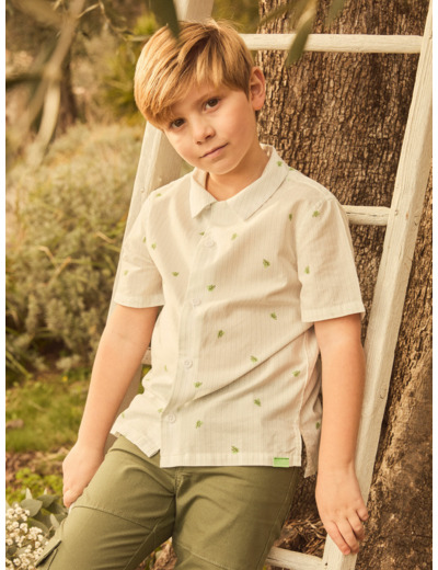 Chemise Feuille